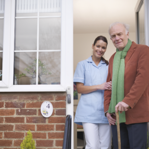 Caregiver and Client